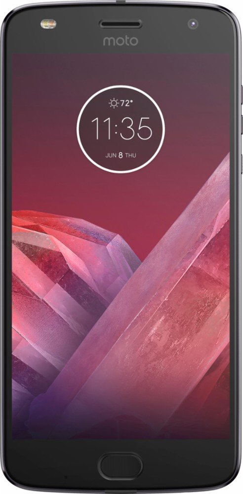 Motorola Moto Z2 Play XT1710-06 - Smartphone Dual SIM LTE desbloqueado de fábrica de 64 GB (cinza escuro)