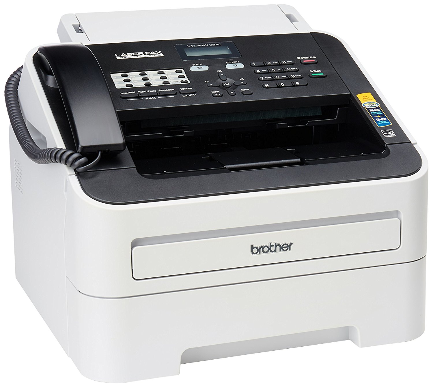 Brother Printer Máquina de fax a laser monocromática de...