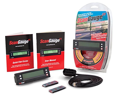 ScanGauge - Computador automotivo 3 em 1 ultracompacto SG2 II com medidores digitais personalizáveis ​​de economia de combustível em tempo real