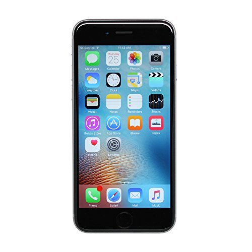 Apple Computer Smartphone Apple iPhone 6s 32 GB GSM 4G LTE desbloqueado com câmera de 12 MP - cinza espacial