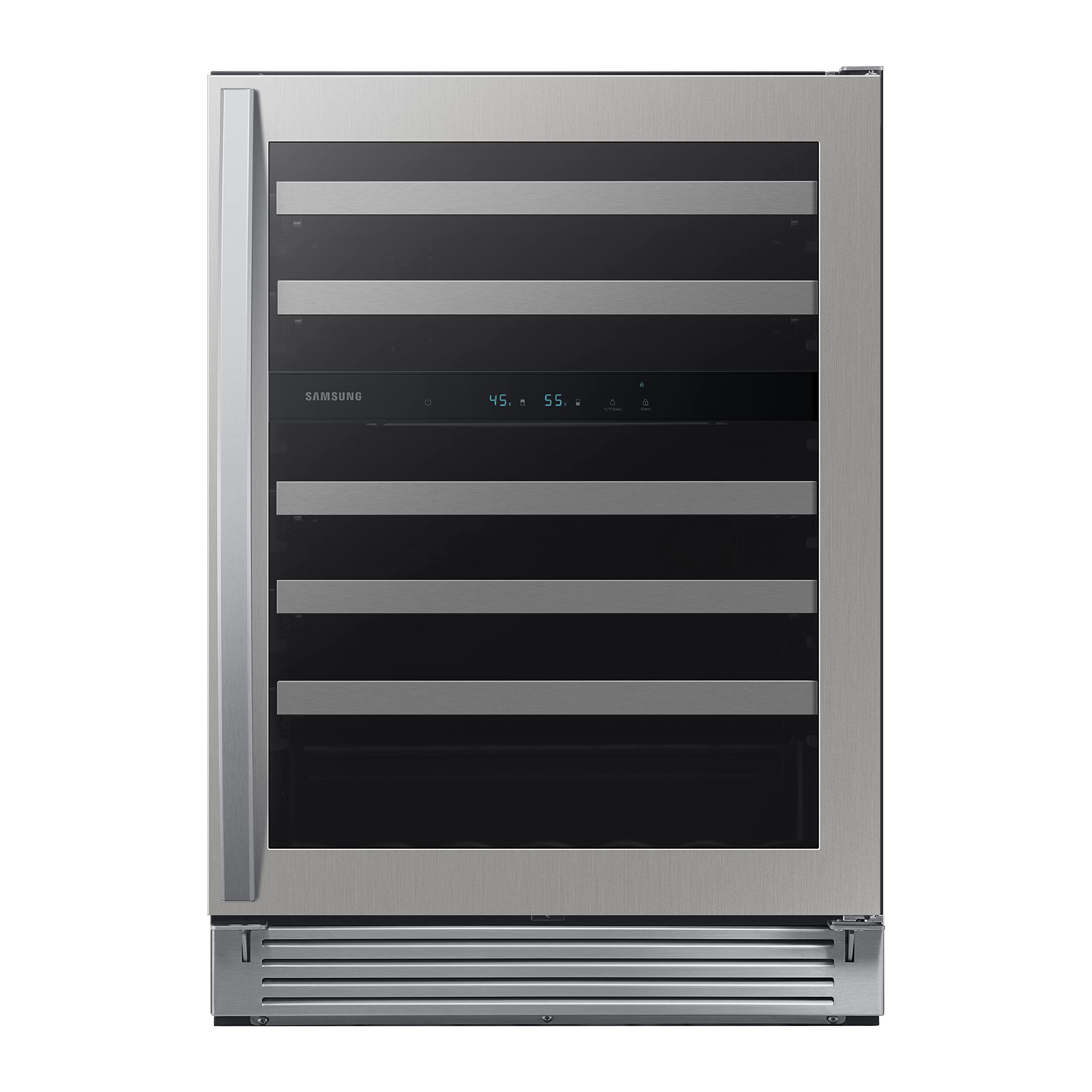 Samsung 34-Inch Wine Cooler Refrigerator, 51 Bot...