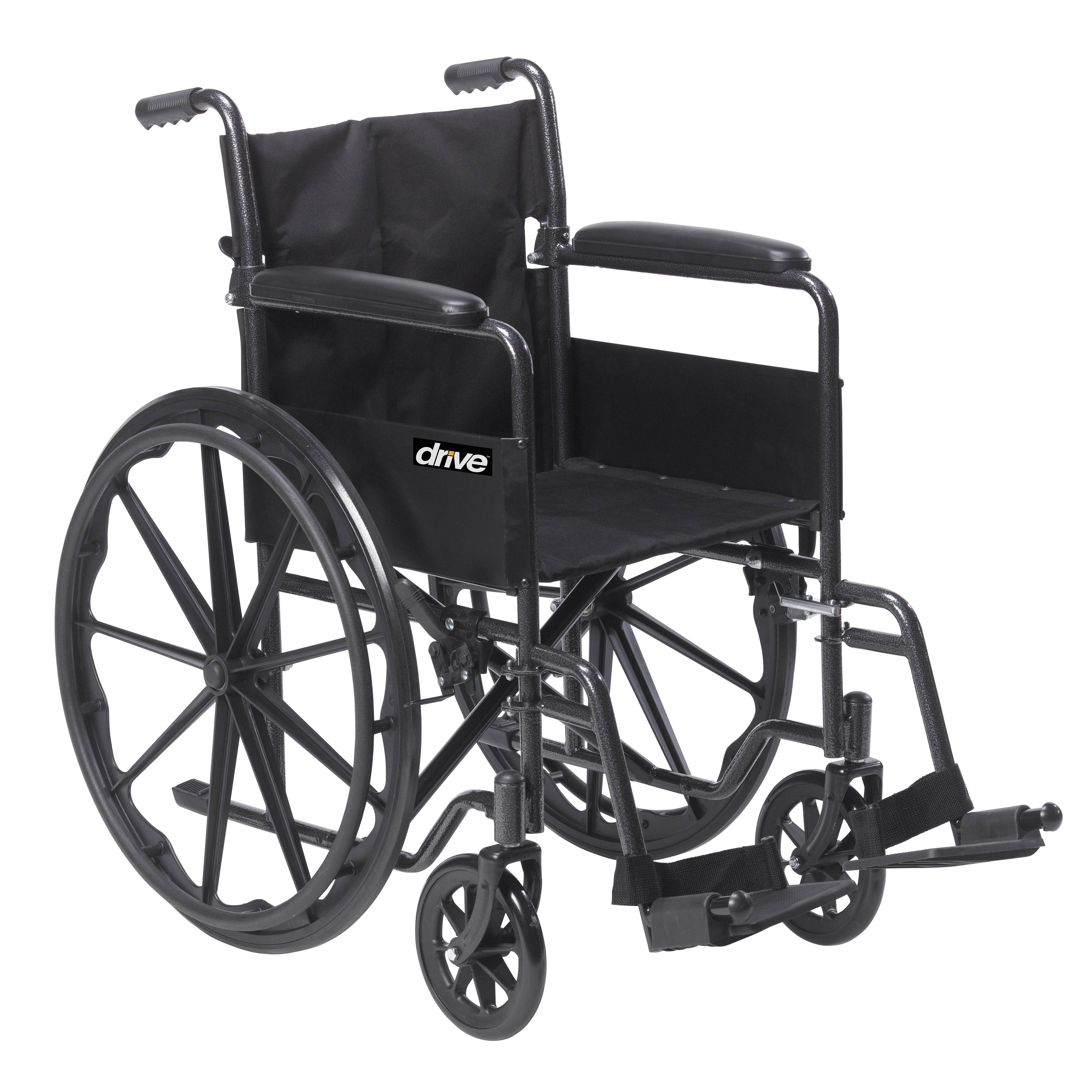 Drive Medical Cadeira de rodas Silver Sport 1 com braço...