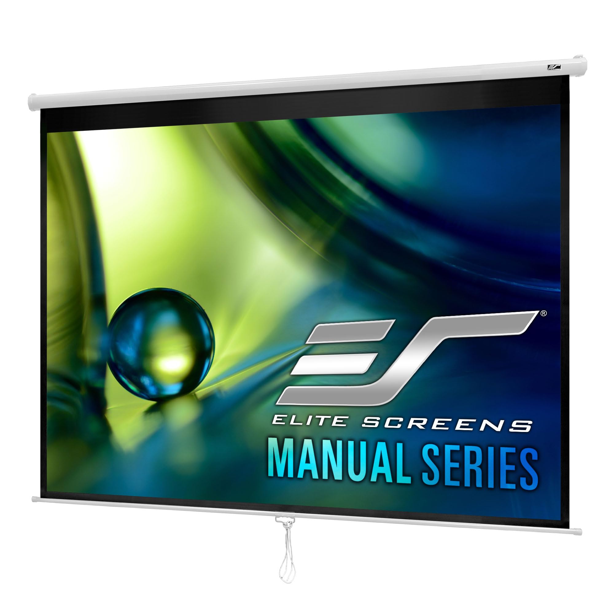 Elite Screens Manual Series, 120-INCH 4:3, Pull ...