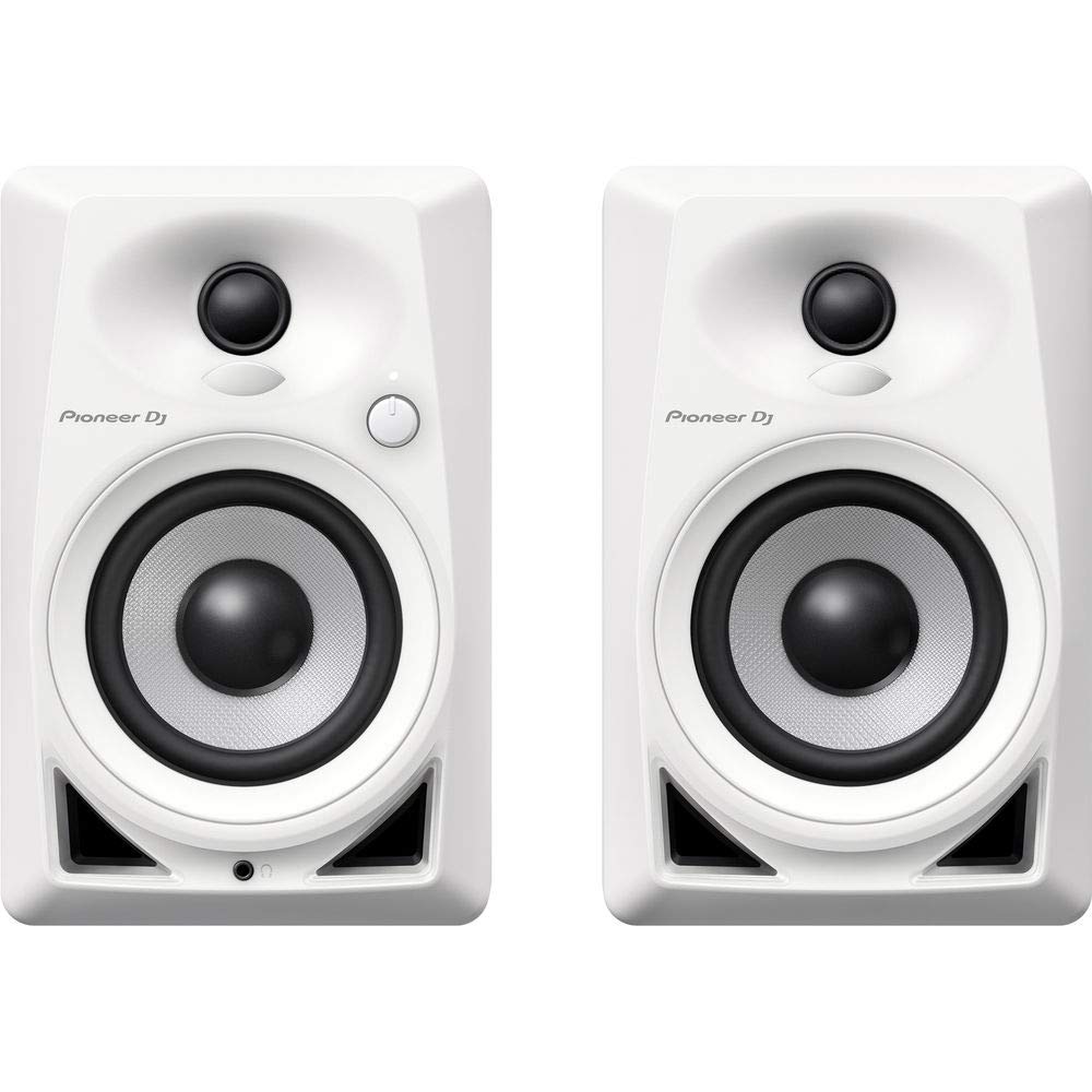 Pioneer DJ DM-40-W - 21W 4' Monitor Ativo Bidirecional - Branco (Par)