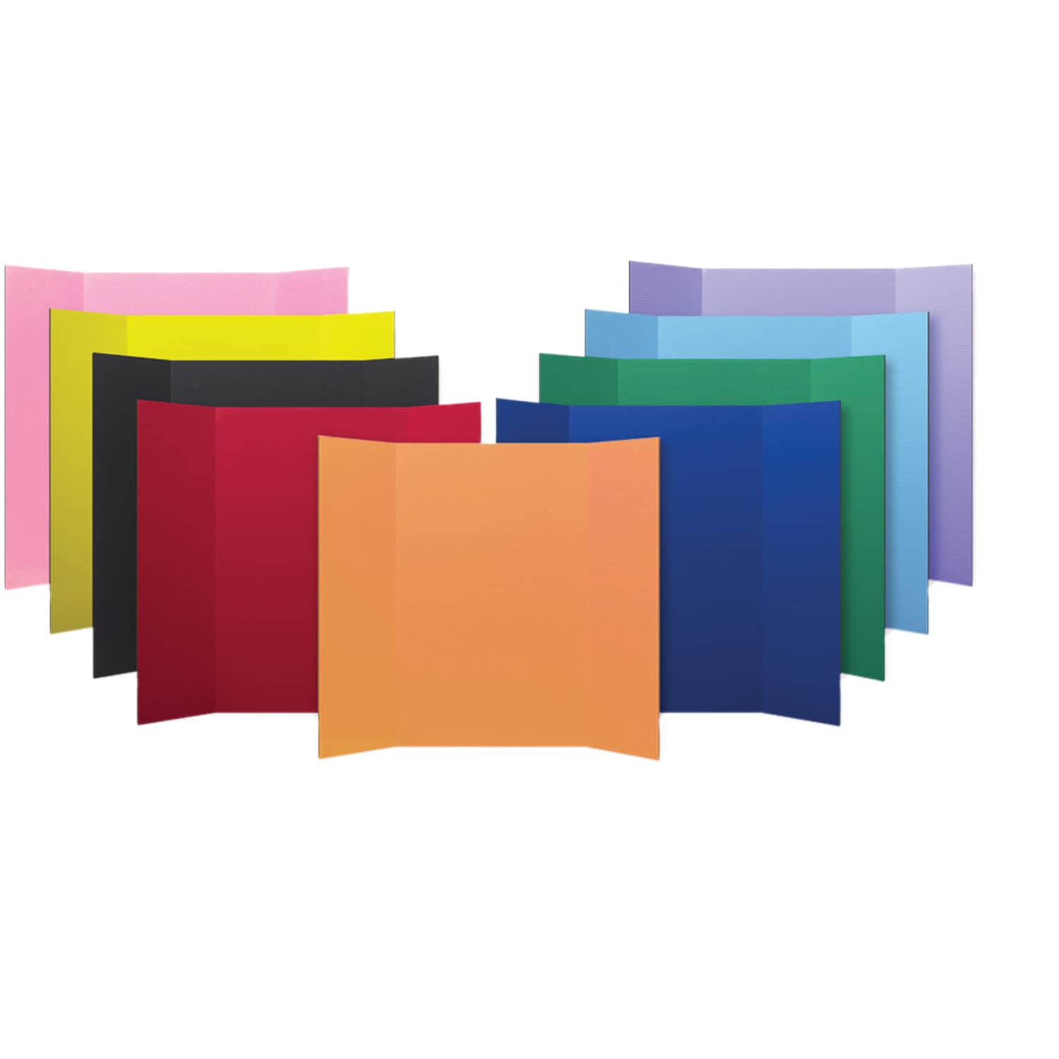 Flipside 36 x 48 1 camada de placa de projeto de sortimento de cores pacote a granel com 24