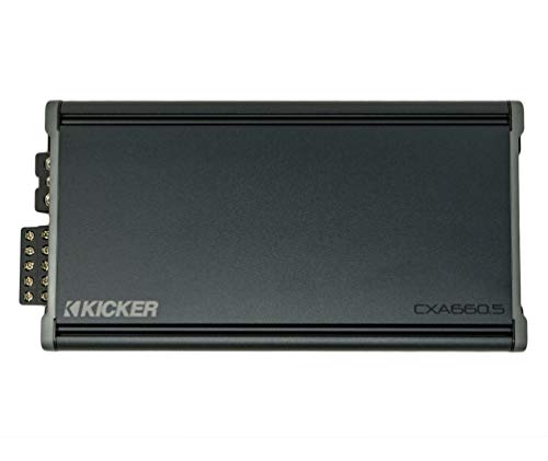 Kicker 46CXA6605 Car Audio 5 Channel Amp Speaker & Sub 1200 W Amplifier CXA660.5