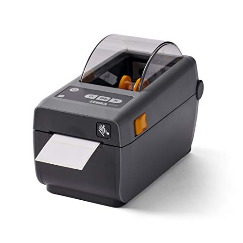 Zebra Impressora de mesa térmica direta ZD410 Largura de impressão de 2 em conectividade Ethernet USB ZD41022-D01E00EZ