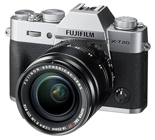 Fujifilm Câmera digital sem espelho  X-T20 com lente XF18-55mmF2.8-4.0 R LM OIS - prata
