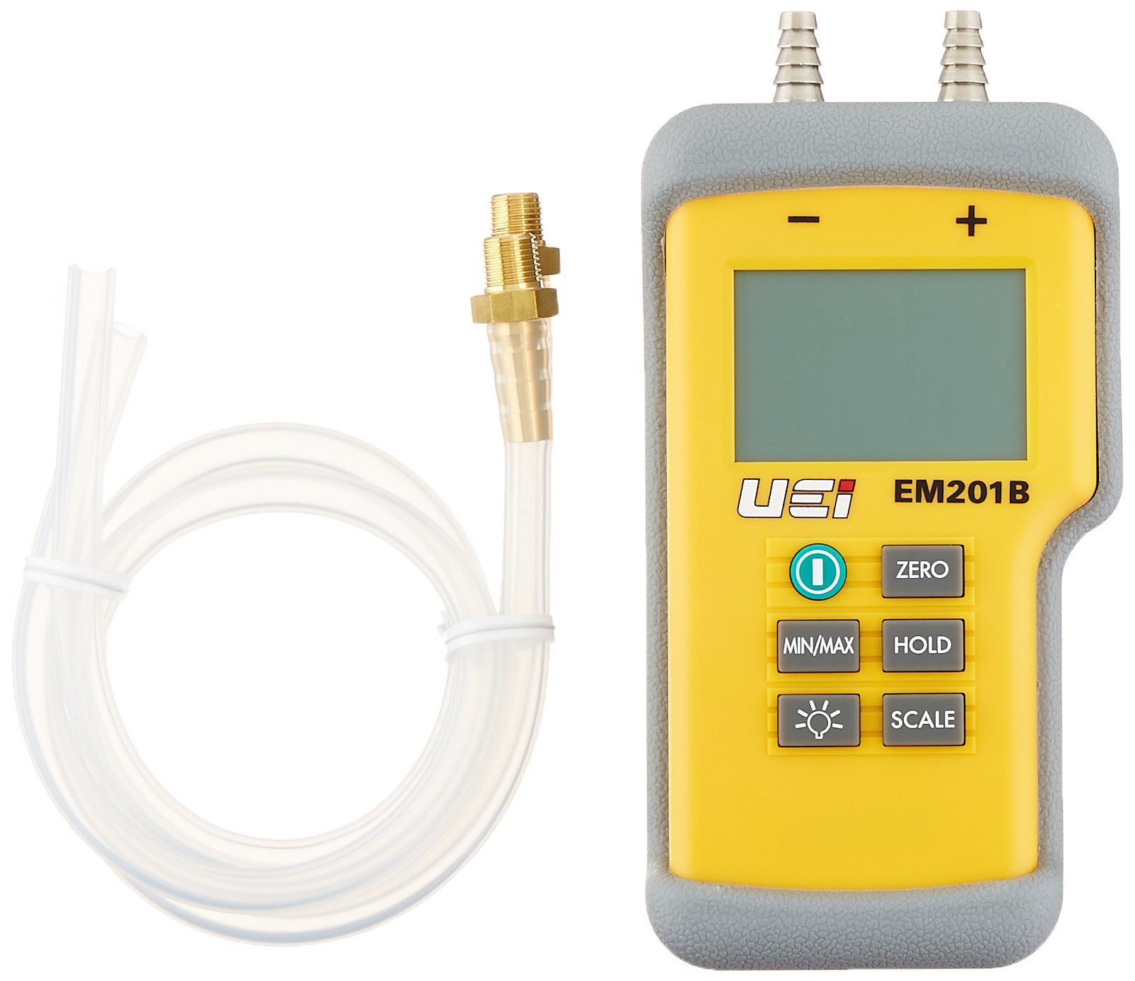 UEi Test Instruments Instrumentos de teste EM201B Manômetro diferencial de entrada dupla para teste