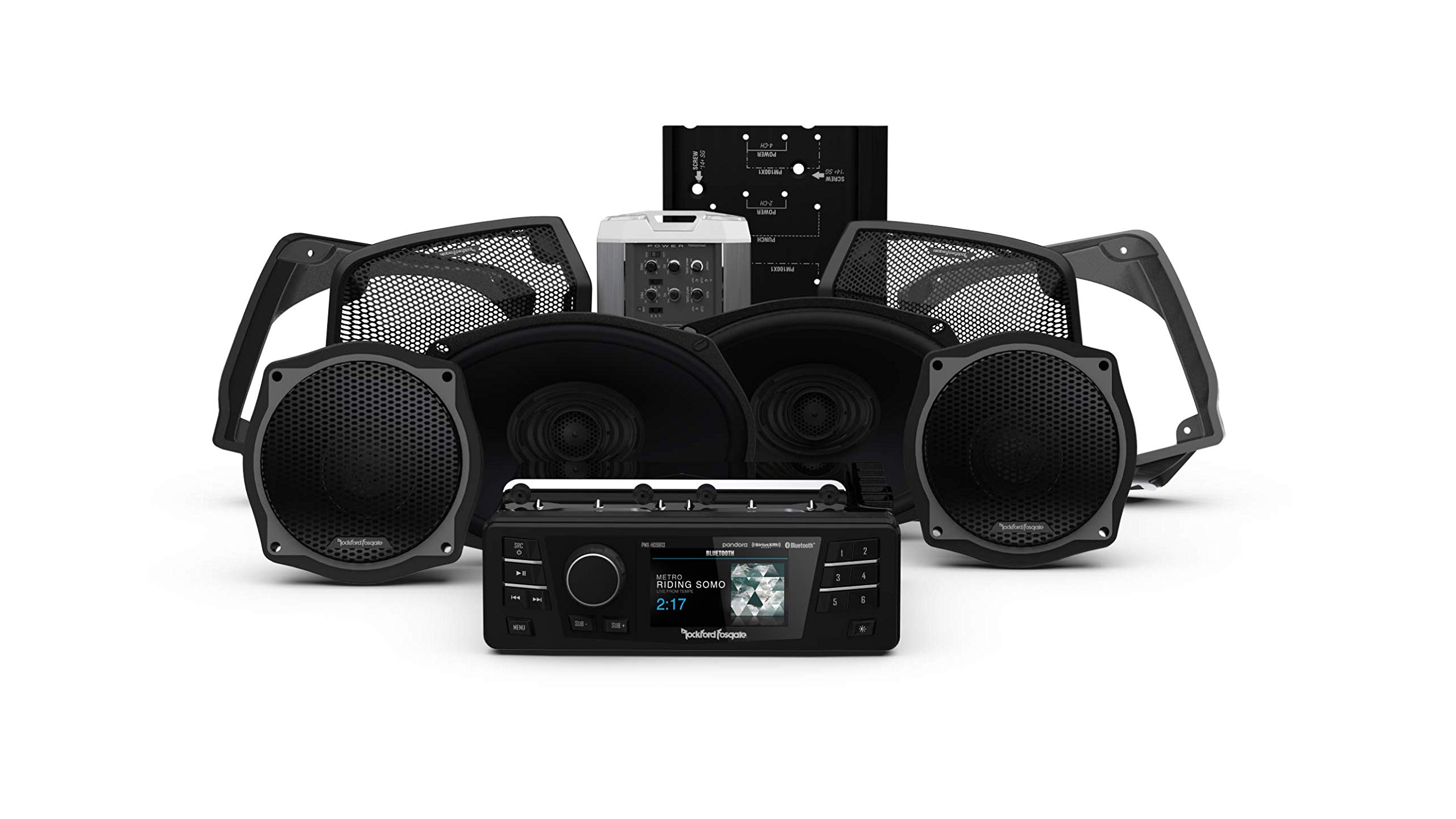 Rockford Fosgate HD9813SG-STAGE3 Digital Media R...