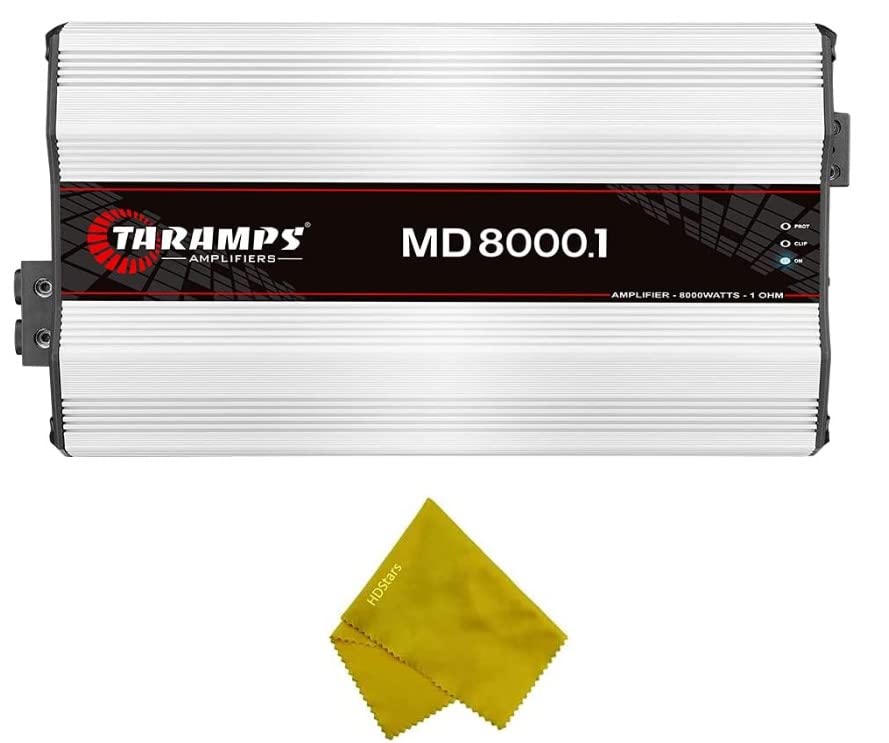 Taramp 's MD 8000.1 1 Ohm Channel 8000 Watts 1OHM RMS Mono Amplifier Module Class D