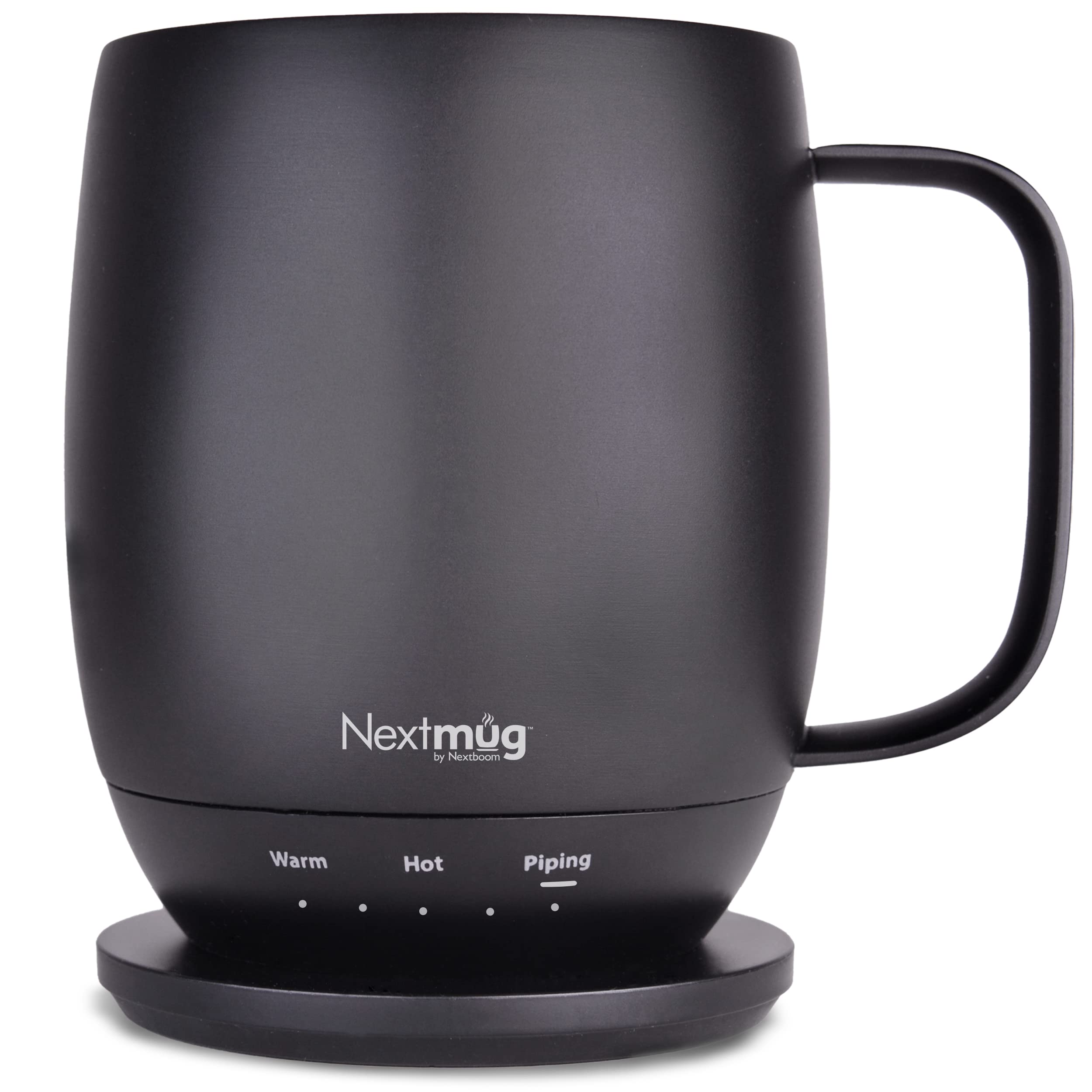Nextmug by Nextboom Nextmug - Caneca de café com temperatura controlada e autoaquecimento (14 oz.)