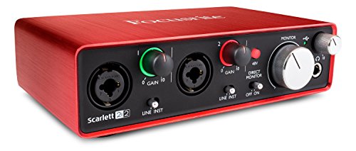 Focusrite Interface de áudio USB Scarlett 2i2 (2ª geração) com Pro Tools | Primeiro