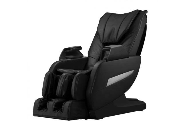 BestMassage Cadeira de massagem Shiatsu de gravidade zero de corpo inteiro reclinável com calor e trilho longo 161