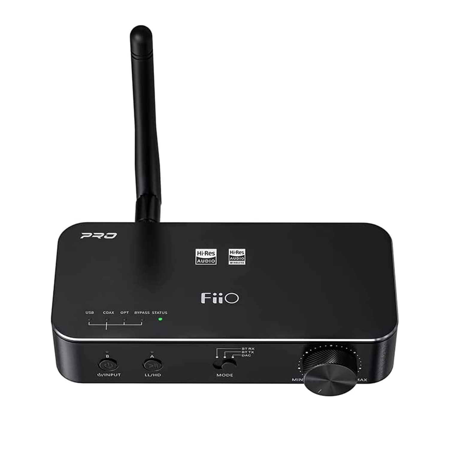 FiiO BTA30PRO Receptor Bluetooth Transmissor portátil Estéreo sem fio de alta resolução aptX/LDAC DSD256 Óptico/Coaxial/Line-Out para PC/TV/Alto-falante/Áudio doméstico