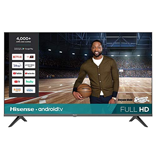 Hisense Android TV inteligente Full HD 43H5500G de 43 polegadas com controle remoto por voz (modelo 2020)