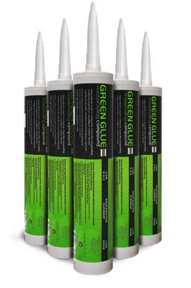 Green Glue Company Composto à prova de ruído de cola verde - 12 tubos