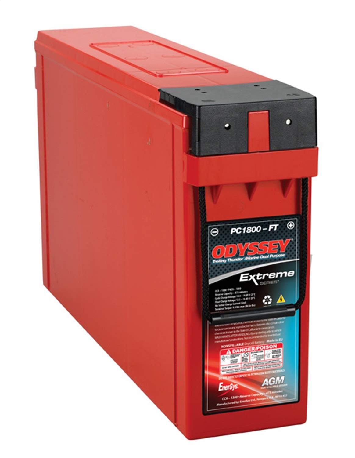 Odyssey Battery Battery PC1800-FT Marine Battery...