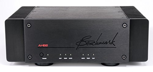 Benchmark Media Systems Amplificador de potência estéreo AHB2 de alta resolução (preto)