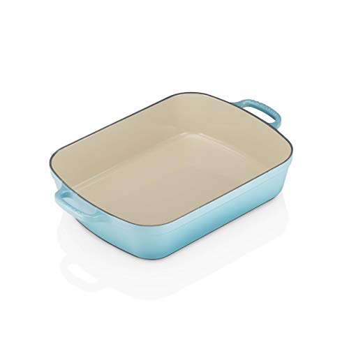 Le Creuset Assadeira retangular de ferro fundido esmaltado