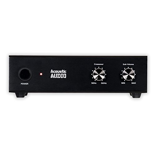 Acoustic Audio by Goldwood Amplificador Acoustic Audio WS1005 Subwoofer Passivo de 200 Watts para Home Theater