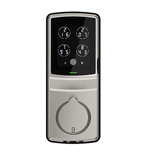  PIN Genie Ltd Lockly Bluetooth Keyless Entry Smart Door Lock (PGD728F SN) Bloqueio de fechadura de teclado patenteado | Leitor de impressão digital 3D avançado | Compatível com iOS e Android...