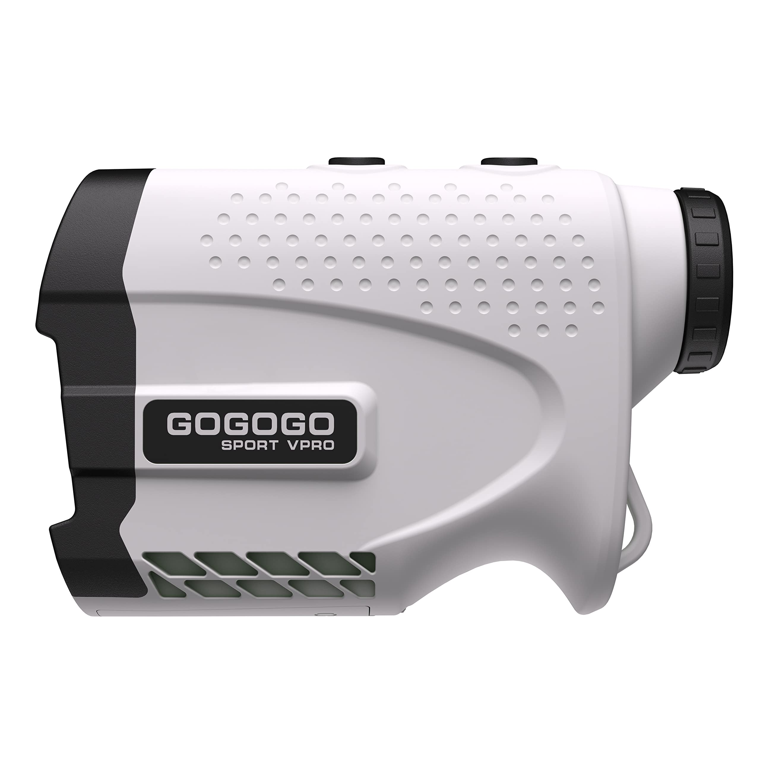 Gogogo Sport Vpro Telêmetro a laser para golfe e caça Telêmetro Medição de distância com alta precisão Bloqueio de mastro de bandeira Função de vibração Modo de declive Varredura contínua