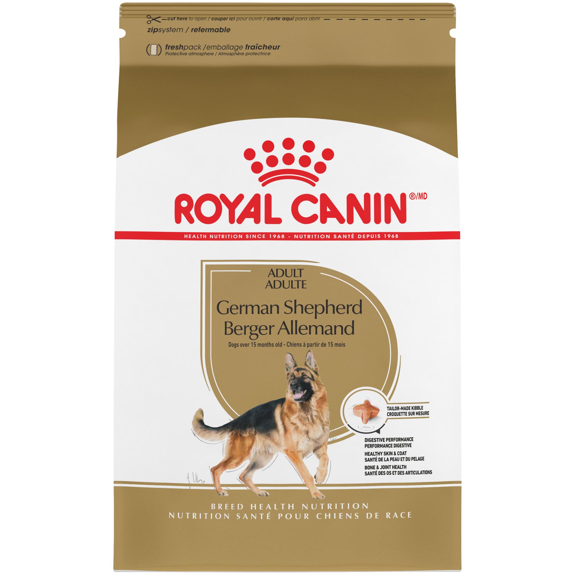 Royal Canin Ração seca para cães adultos pastor alemão