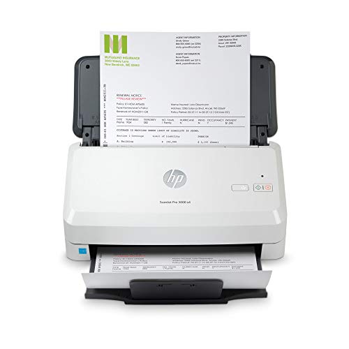 HP Scanner de alimentação de folhas ScanJet Pro 3000 s4...