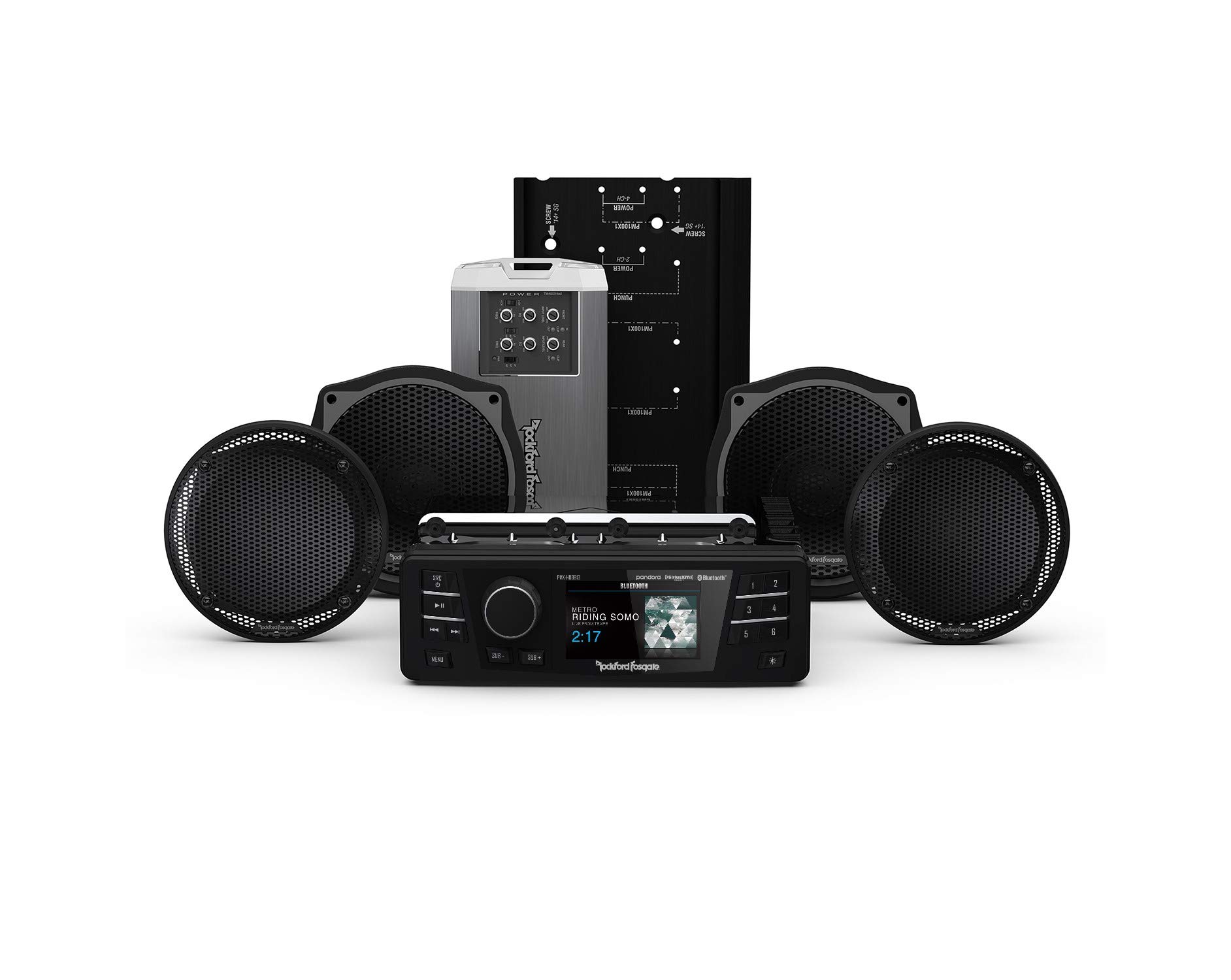 Rockford Fosgate HD9813SGU-STAGE2 Digital Media ...