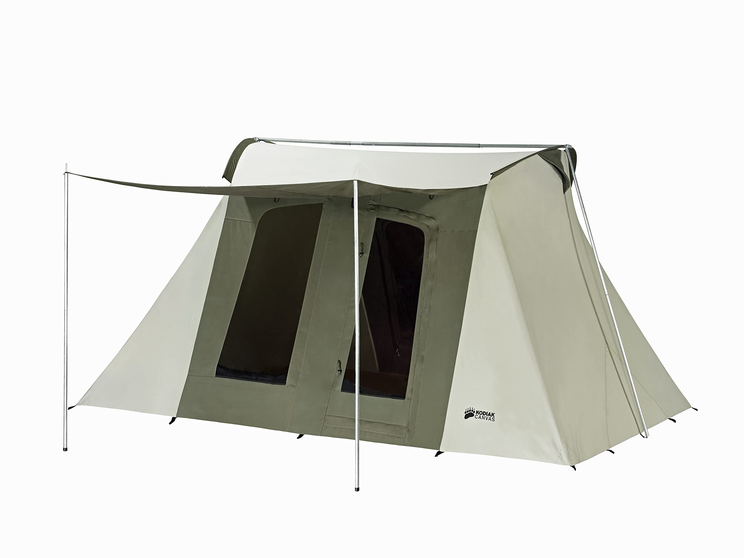 KODIAK CANVAS Canvas Flex-Bow Canvas Tent Deluxe...