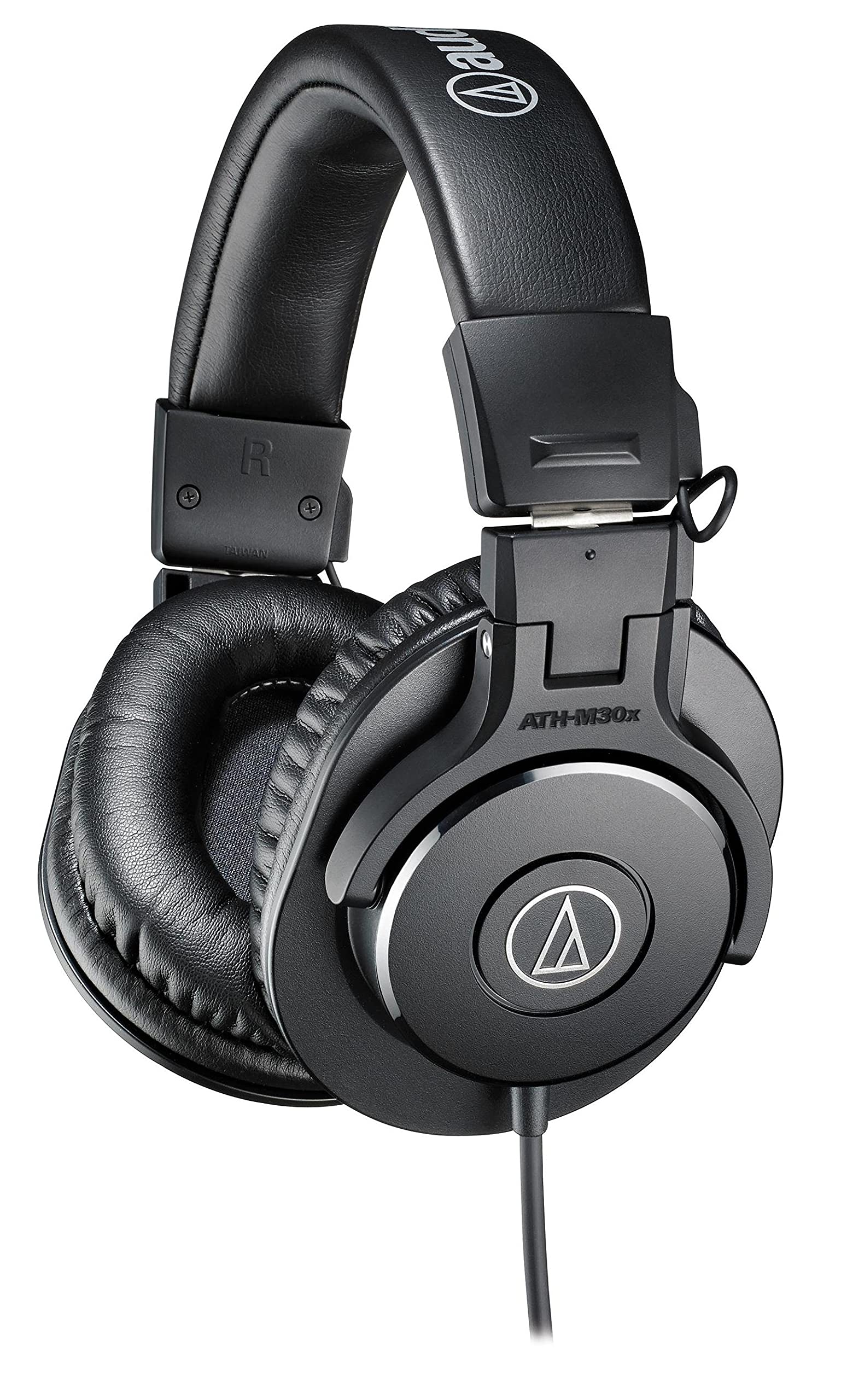 audio-technica ATH-M30x Fones de ouvido fechados para monitoramento de estúdio profissional