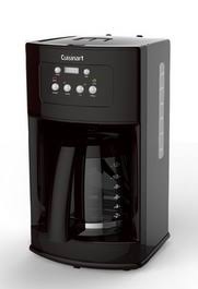 Cuisinart DCC-500 cafeteira preta programável com 12 xícaras (recondicionada certificada)