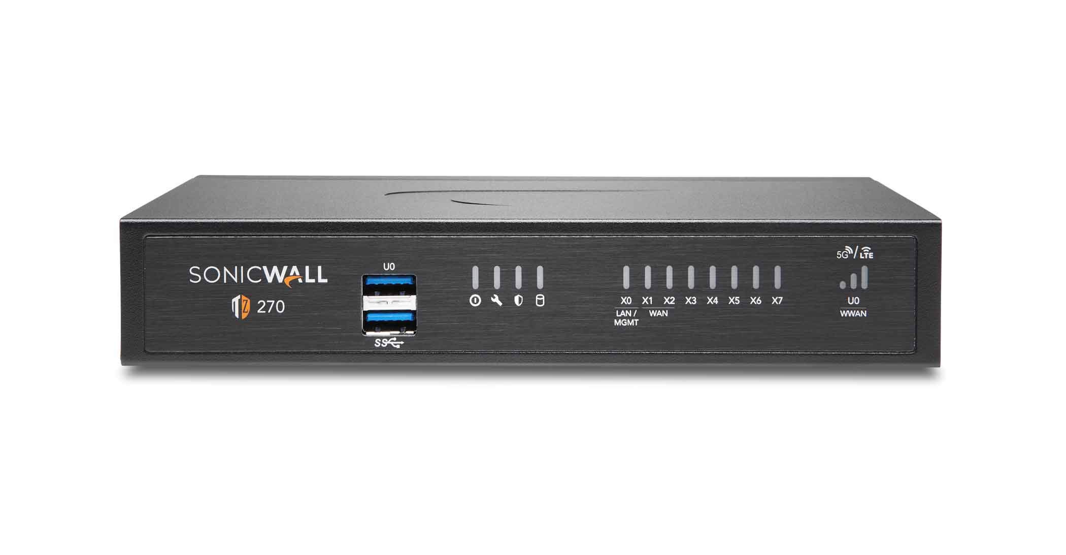SonicWALL Dispositivo de segurança de rede TZ270 (02-SSC-2821)