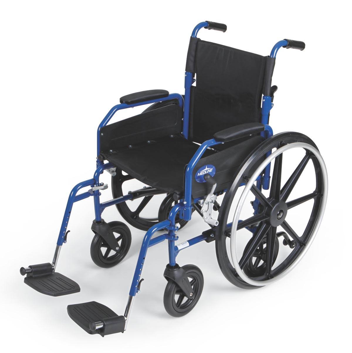 Medline Cadeiras de rodas de transporte híbrido 2 |