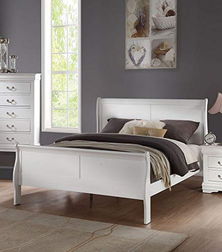 Acme Furniture ACME Louis Philippe Queen Bed - - Branca