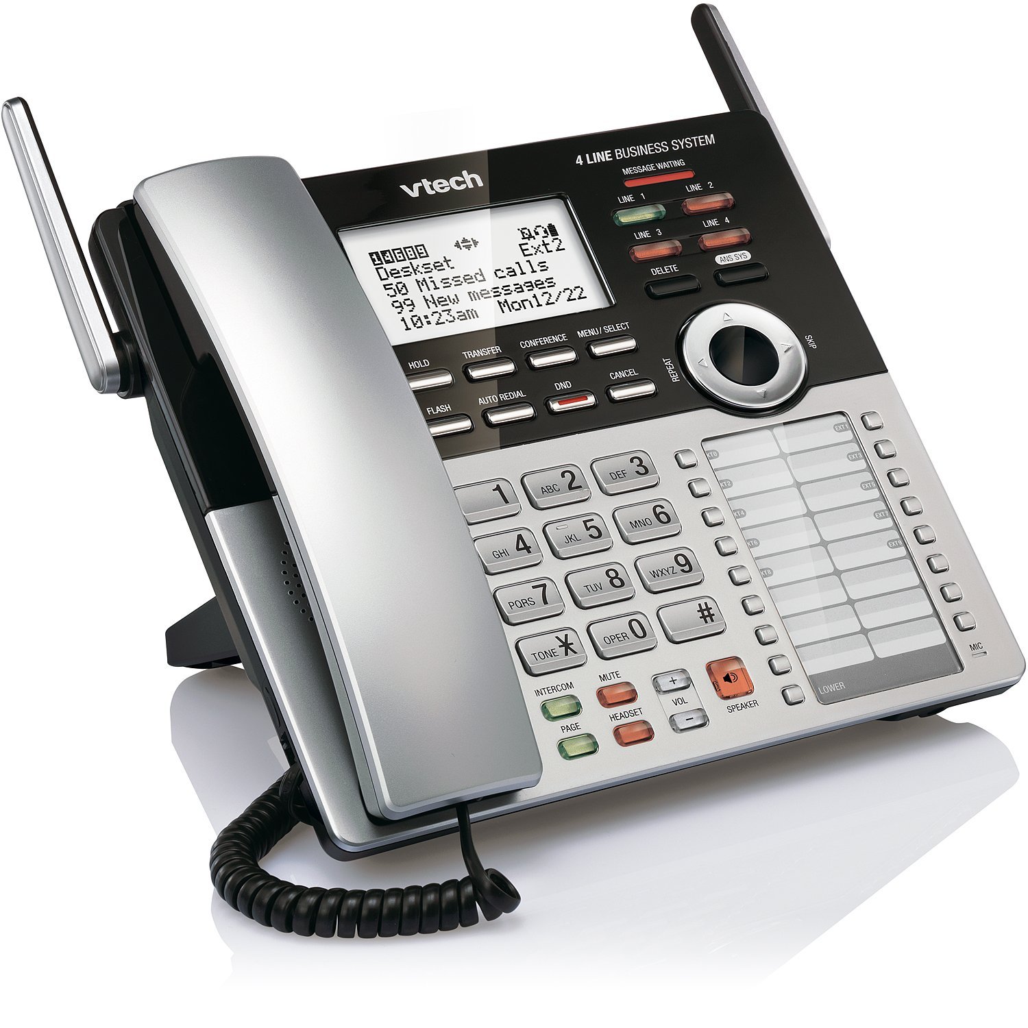 Vtech CM18245 Extension Deskset para  CM18845 Small Business Office Phone System