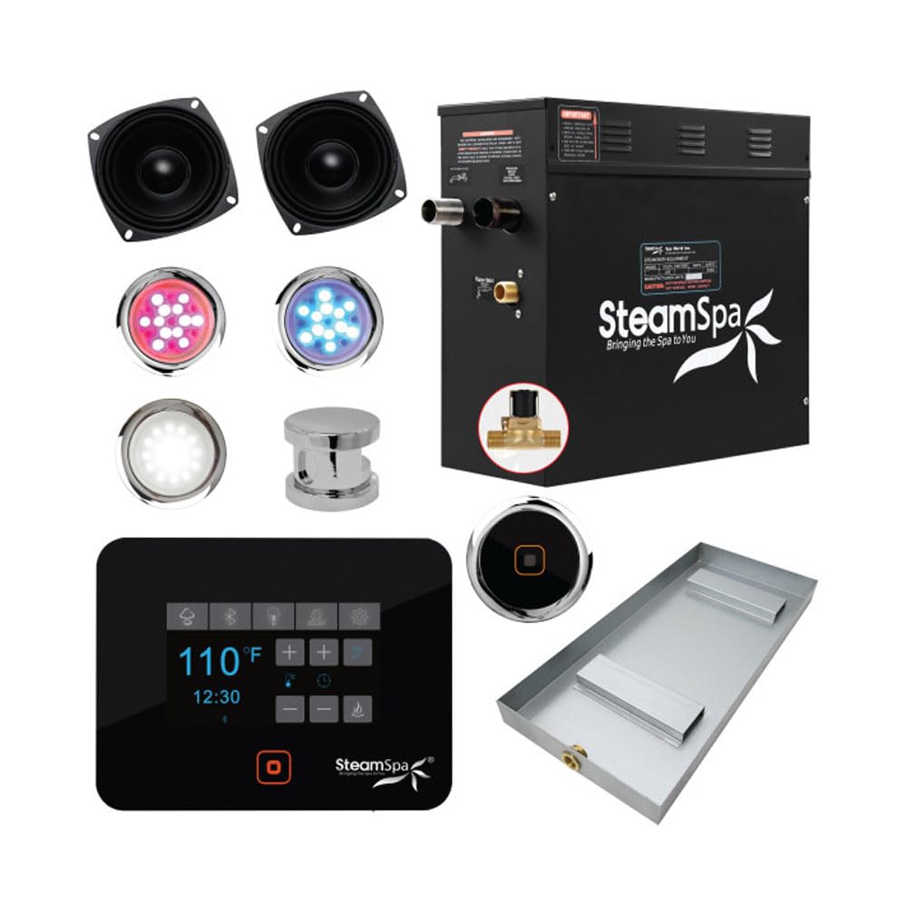 SteamSpa Steam Shower Generator Kit System | Pol...