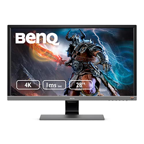 BenQ Monitor EL2870U 28' 4K UHD para jogos Tempo de resposta de 1ms FreeSync HDREye-Care techB.I.tech