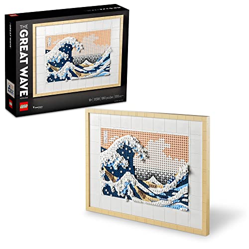 LEGO Art Hokusai The Great Wave 31208 Conjunto de construção para adultos (1