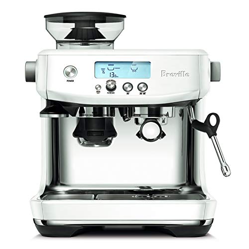 Breville a máquina automática de café expresso Barista Pro BES878 com moedor de rebarbas cônico integrado (aço inoxidável escovado)