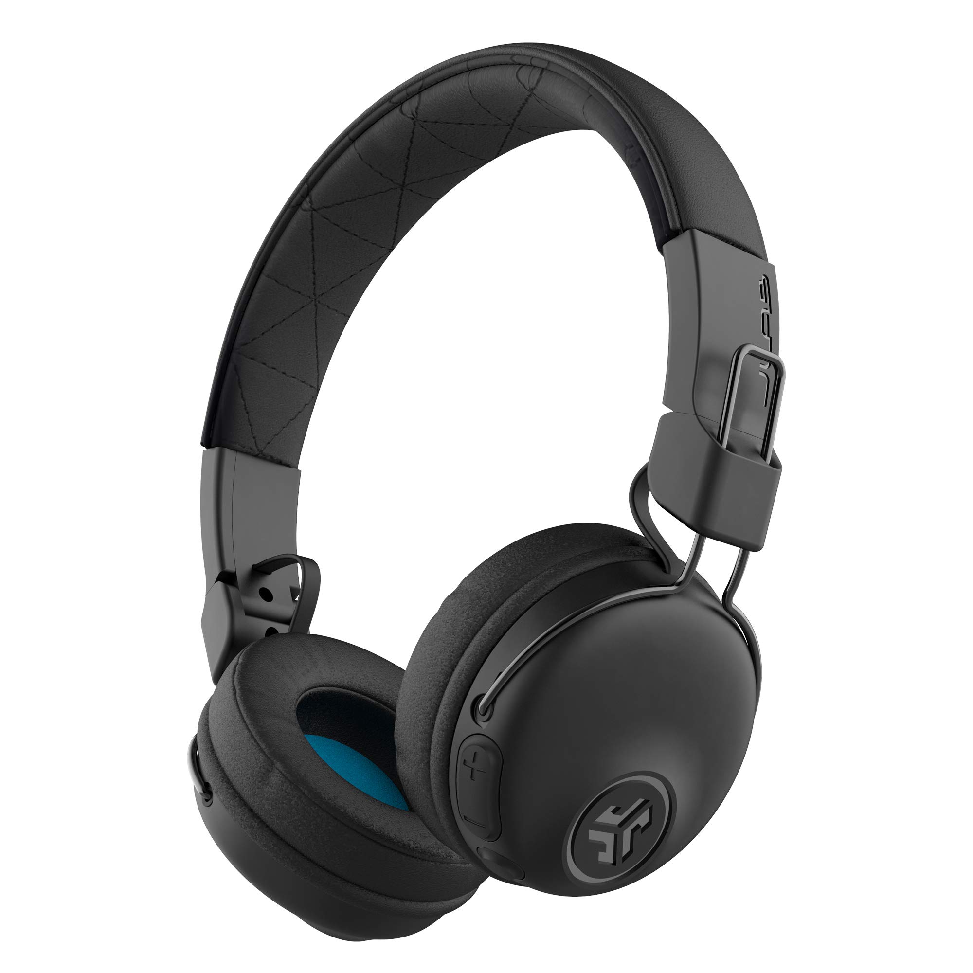  JLAB Fones de ouvido intra-auriculares sem fio Bluetooth para estúdio | Mais de 30 horas de reprodução do Bluetooth 5 | Som EQ3 | Almofadas de couro sintético ultra-felpudo e espuma de nuvem |...