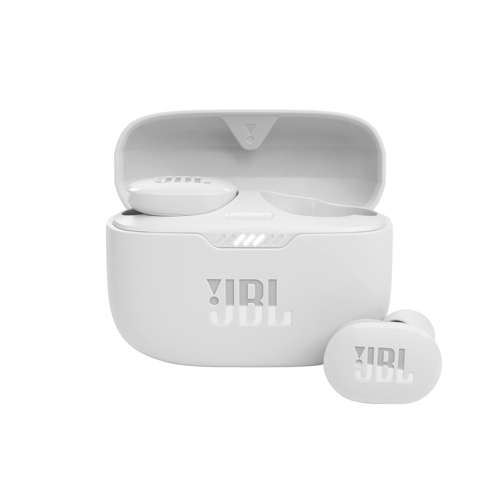 JBL Fones de ouvido intra-auriculares Tune 130NC TWS True Wireless com cancelamento de ruído - Branco