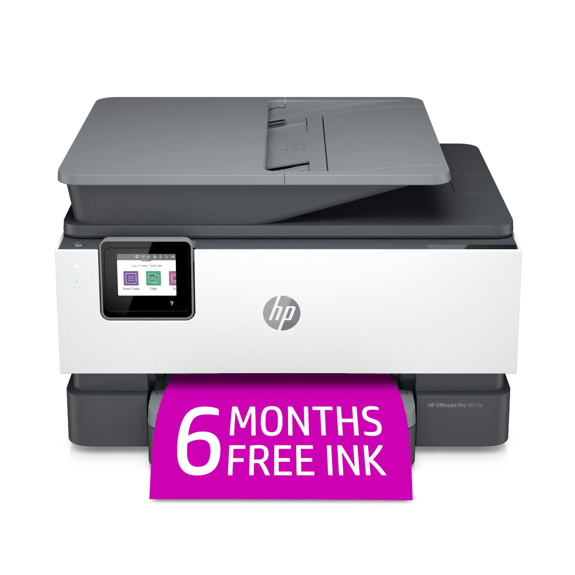 HP Impressora Multifuncional OfficeJet Pro 9015e Wireless Color com bônus de 6 meses Tinta instantânea com + (1G5L3A)
