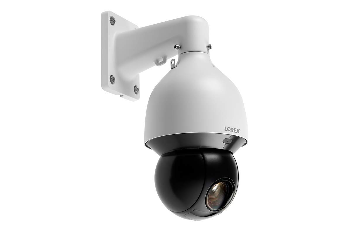 Lorex Indoor/Outdoor 4K Pan & Tilt Metal Dome Security ...