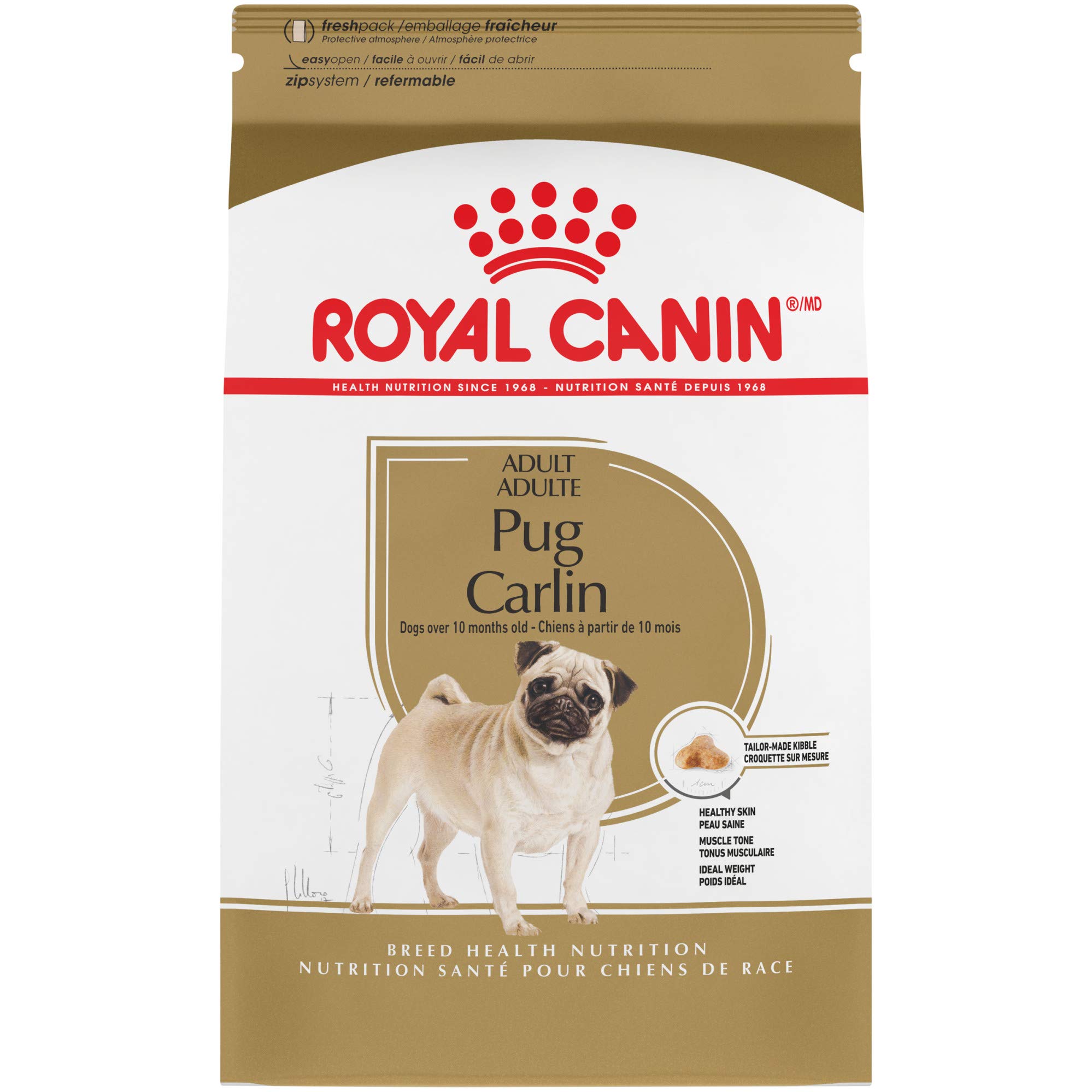 Royal Canin Raça Health Nutrition Pug Adulto Ração Seca...