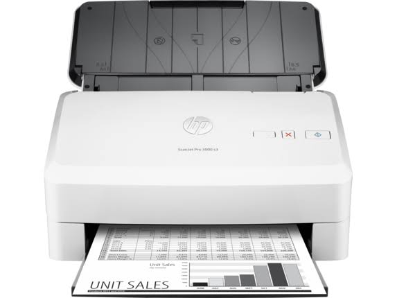 HP Scanner de mesa  ScanJet Pro 3000 s3 com alimentação de folhas (L2753A)