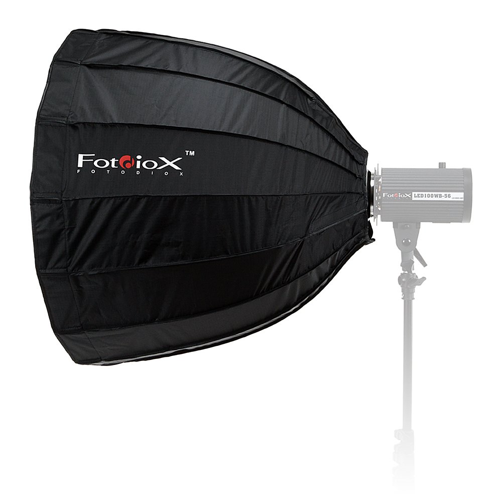 Fotodiox Deep EZ-Pro 28in (70cm) Softbox Parabólica - Softbox Dobrável Rápida com Inserção Balcar Compatível com Abelhas Alienígenas