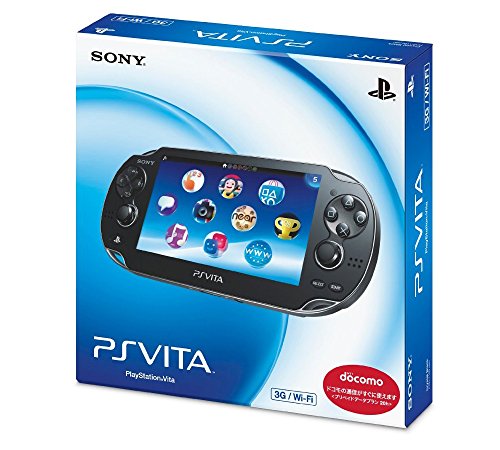 Playstation Vita 3G/Wi-Fi modelo Crystal Black edição limitada (PCH-1100AB01)