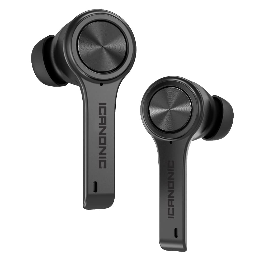  XClear Fones de ouvido sem fio com sons imersivos Fones de ouvido intra-auriculares True 5.0 Bluetooth com estojo de carregamento/Chamadas estéreo de emparelhamento rápido/Microfones embutidos/IPX5...